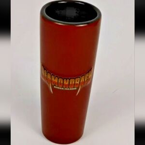 Kings Island Diamondback Roller Coaster Red Ceramic Shot Glass